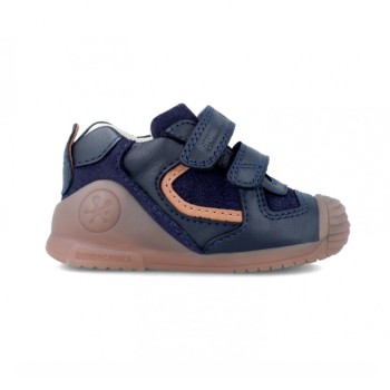Παιδικό δερμάτινο sneaker για αγόρια Biomecanics 231123-A